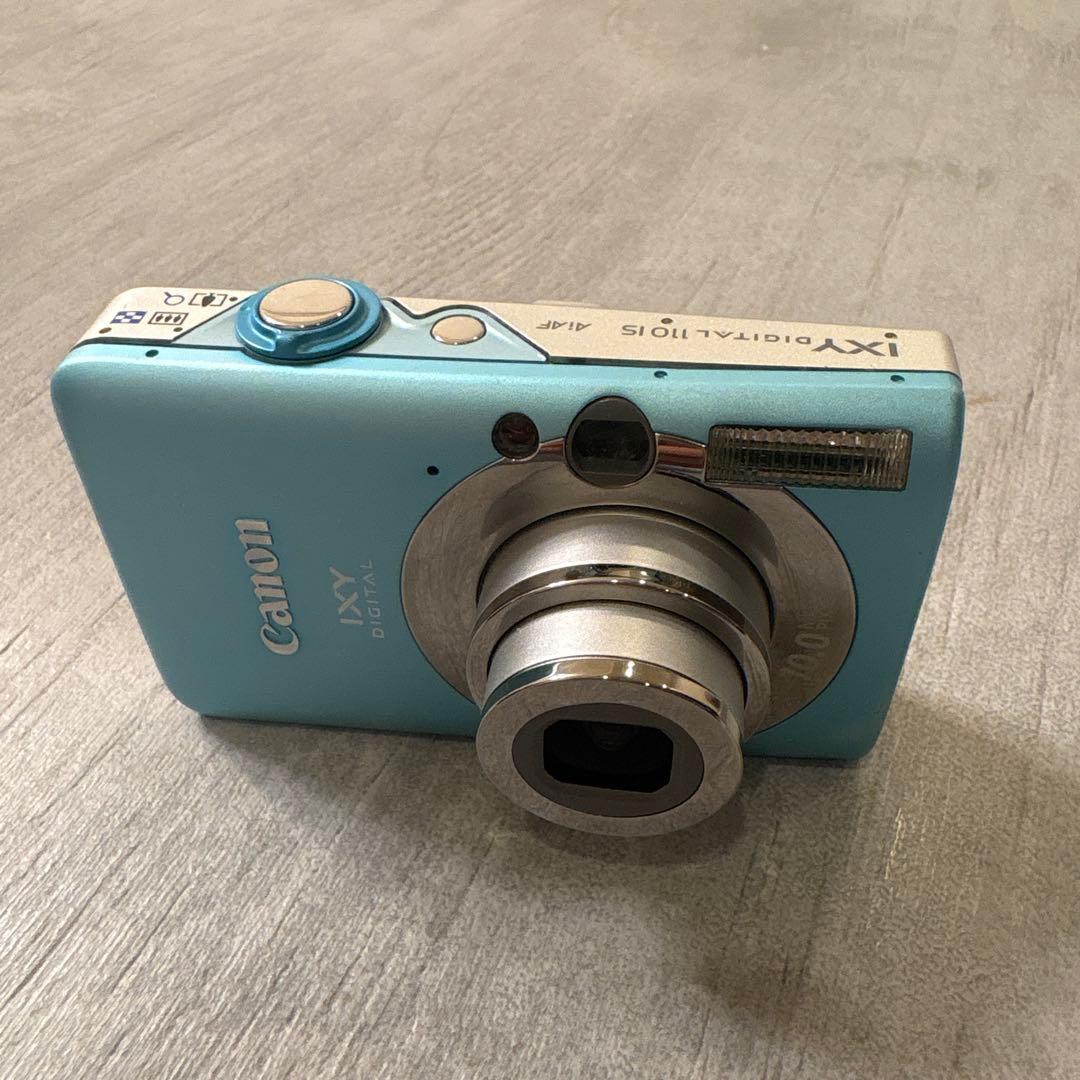 Canon IXY110IS PC1355 水色 ジャンク