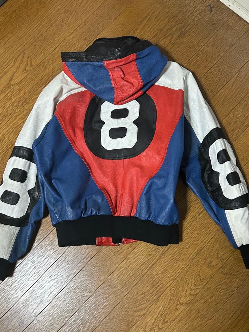 週末限定値下げ　HARAJUKUMOTHER 8Ball レザージャケット