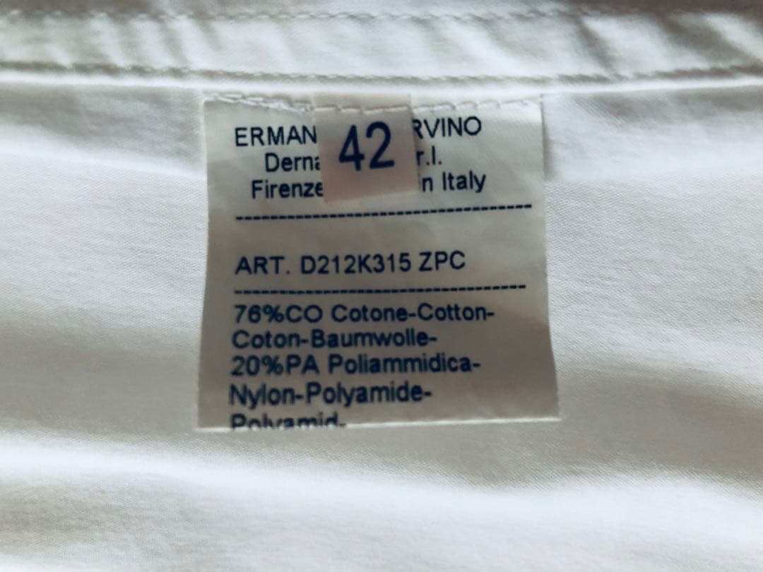 エルマンノ シェルヴィーノ SCERVINO ブラウス 42