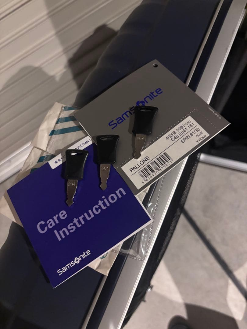 最終値下げ　Samsonite ダークブルー スーツケース