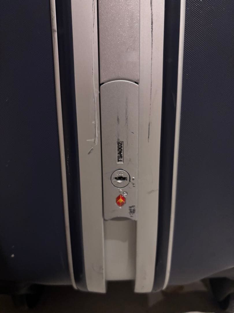 最終値下げ　Samsonite ダークブルー スーツケース