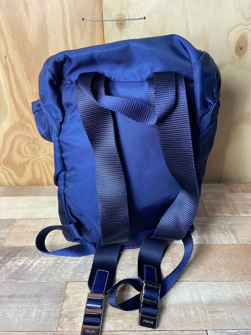 PRADA ネイビー ミニバックパック
