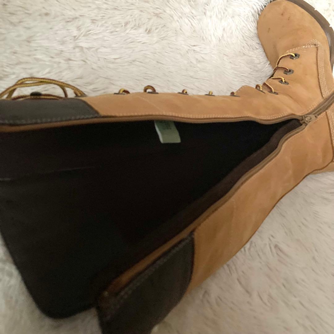 ✨安室奈美恵着用✨Timberland レースアップ ロングブーツ 編み上げ