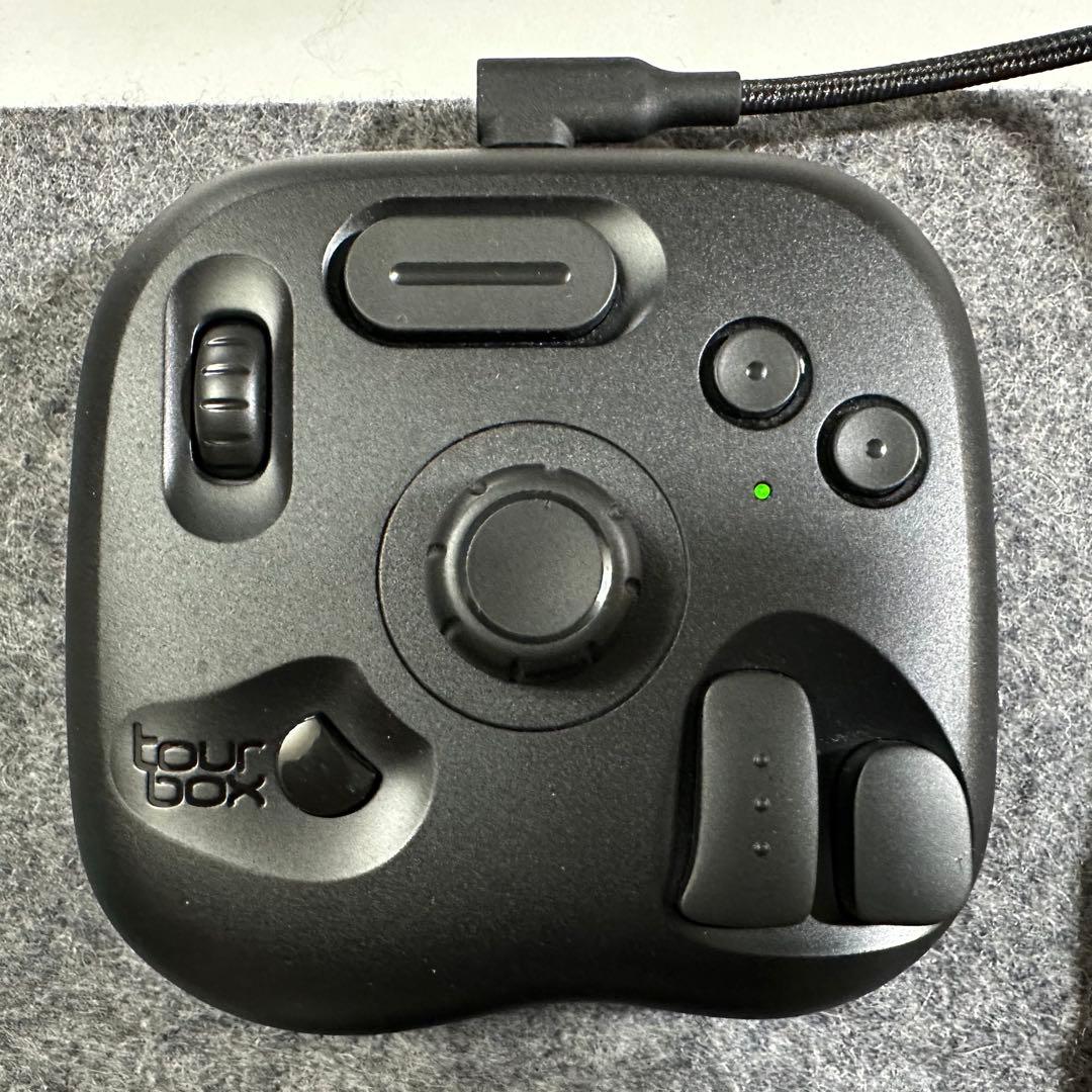 【左手デバイス】TourBox Lite　有線接続モデル【ワンオーナー】