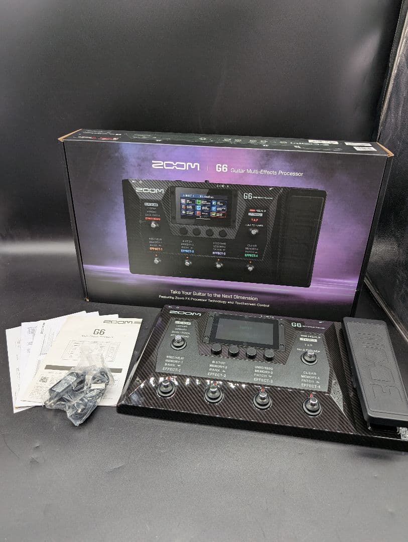 【動作確認済】ZOOM G6 ギター マルチエフェクター