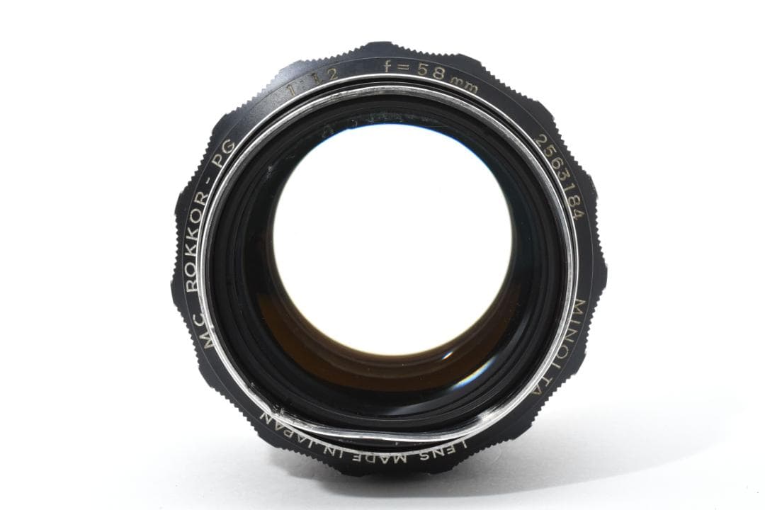 ★難あり品★ミノルタMC ROKKOR-PG 58mm F1.2 #20306