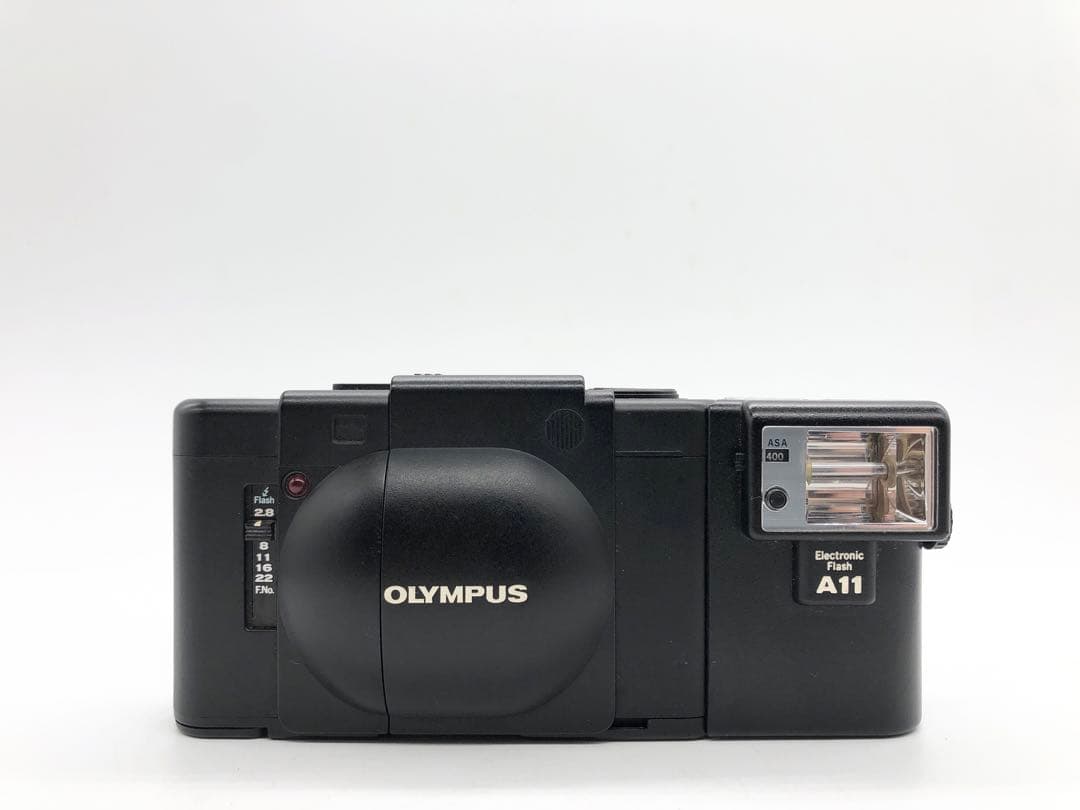 【完動品】OLYMPUS XA + A11 フィルムカメラ 動作確認済