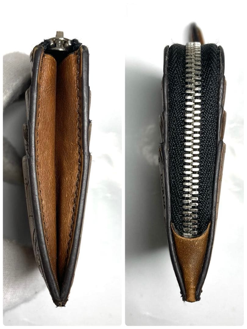 美品　ベルルッティ　スクリット　カリグラフィ　レザー　ケース　カードケース