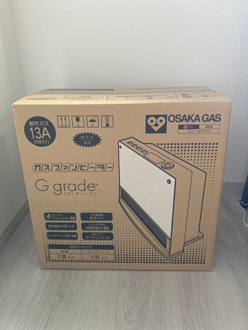 OSAKA GAS ガスファンヒーター G grade