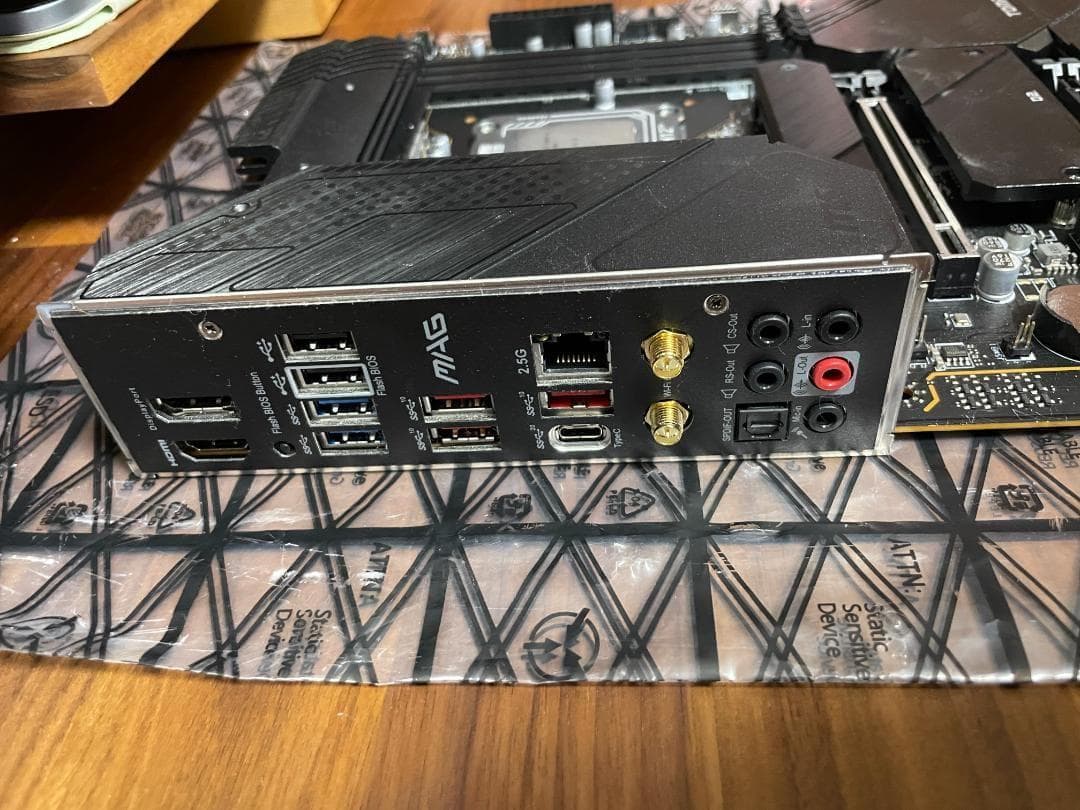 Corei7-13700K + MSI Z690 WIFI(DDR5) セット