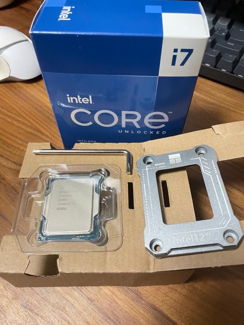 Corei7-13700K + MSI Z690 WIFI(DDR5) セット