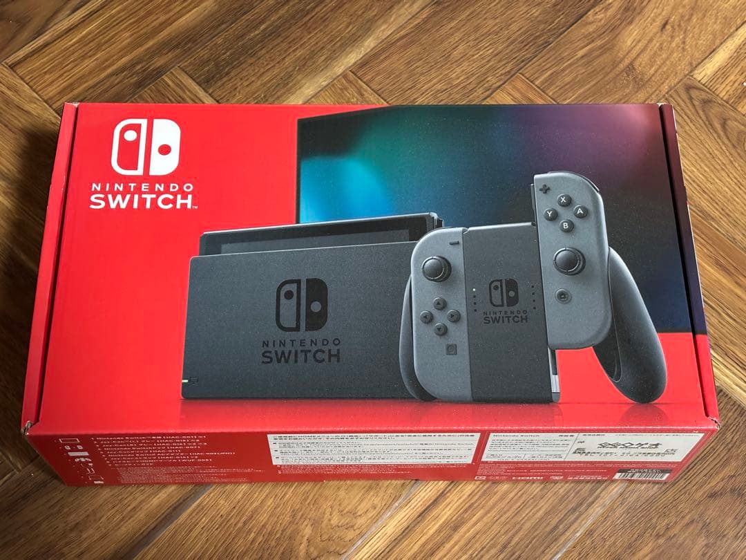 Nintendo Switch (新品未使用) グレー　バッテリー強化版