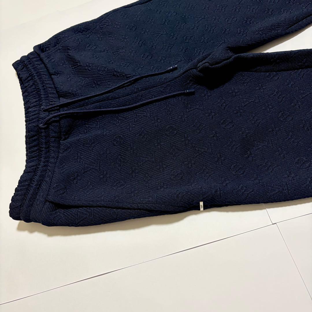 kenzo 　ルイヴィトン モノグラムトラックパンツ ネイビー メンズ