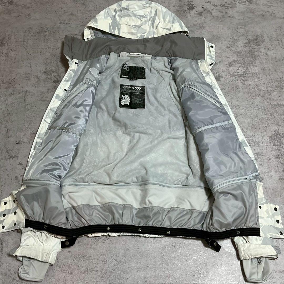 DC スノボ スキー ウェア セットアップ カモフラ L ディーシー