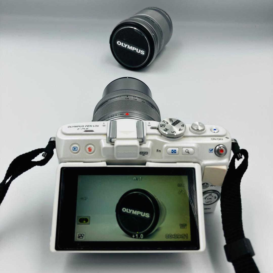 ✨美品✨　OLYMPUS E-PL6 ダブルレンズ ミラーレス