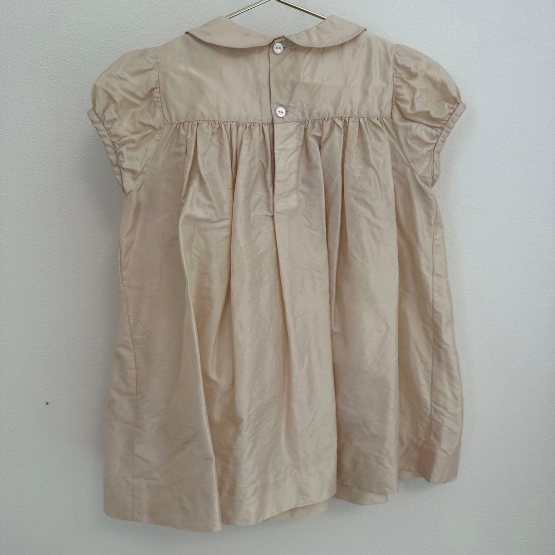 Bonpoint ボンポワン シルク ドレス 2A