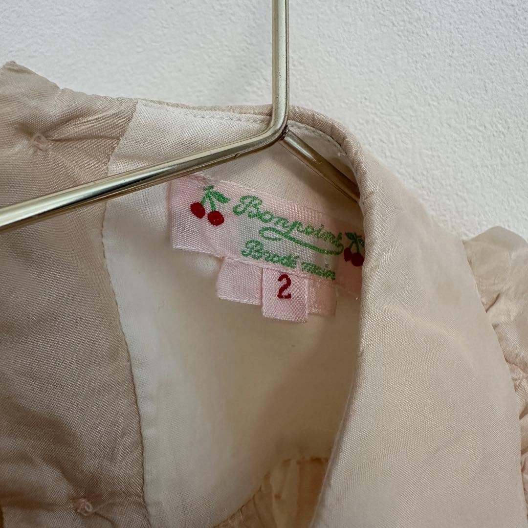 Bonpoint ボンポワン シルク ドレス 2A