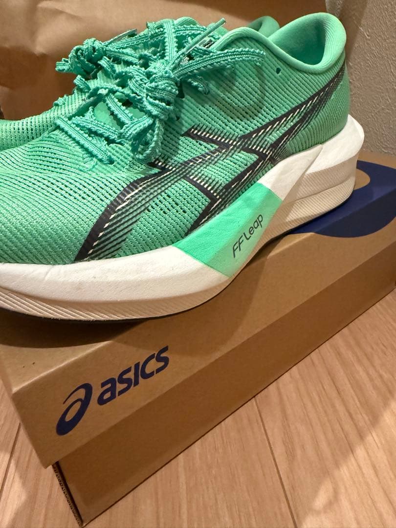 み*み様 最終asics MAGIC SPEED 5 Vital Green 2