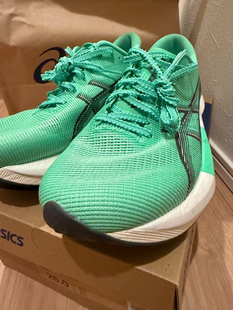 み*み様 最終asics MAGIC SPEED 5 Vital Green 2