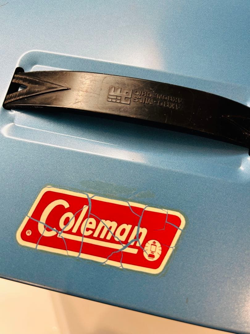 Colemanコールマン パーツ ディスプレイ キャビネット1980年代 レア！