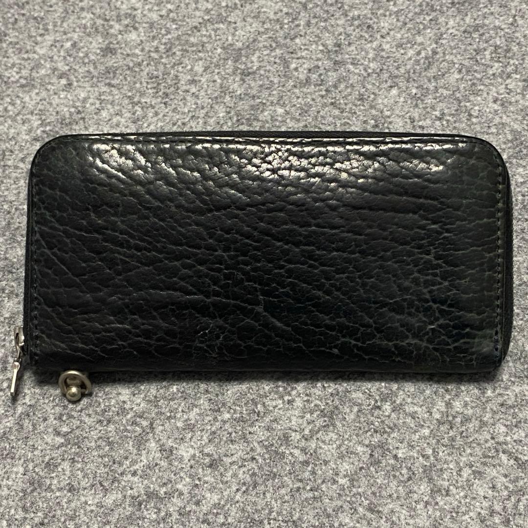 BACKLASH ラウンドジップ レザー ウォレット 長財布