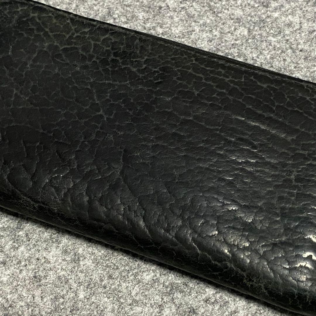 BACKLASH ラウンドジップ レザー ウォレット 長財布