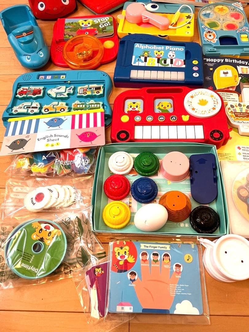 DVD付　こどもちゃれんじ　English エデュトイ　2年8ヶ月分　1〜4歳