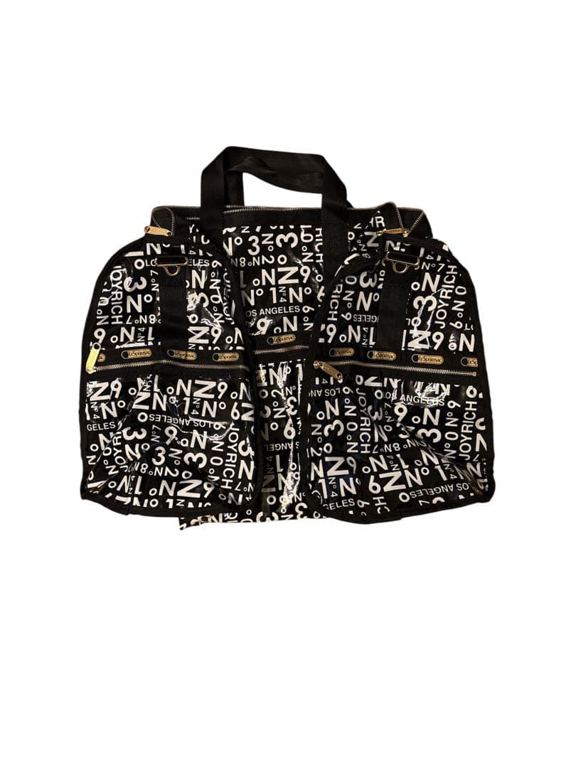 希少品&美品　レスポートサック×ジョイリッチ　ボストンバック　大容量　コラボ