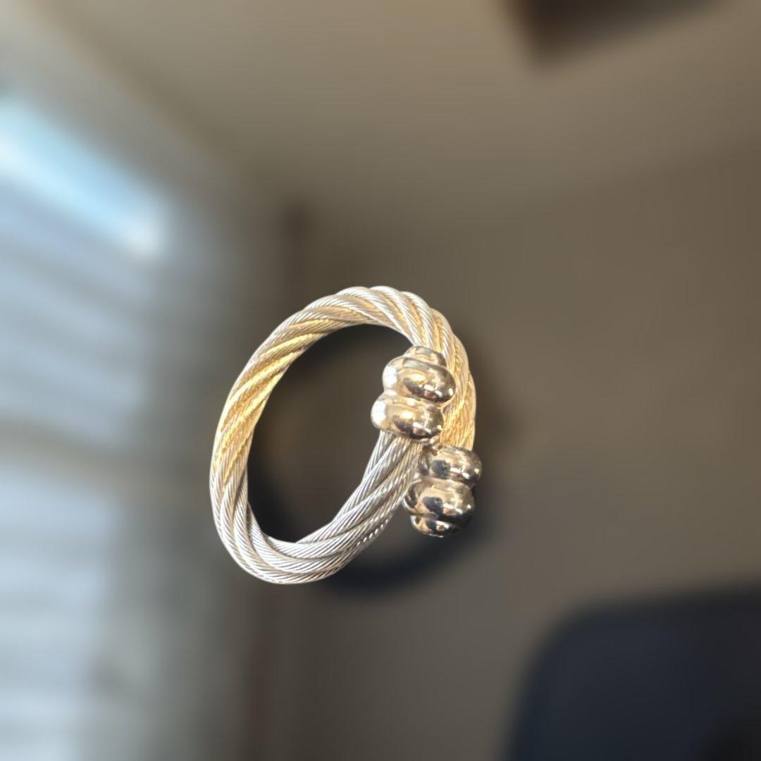 CHARRIOL Ring　シャリオールリング 指輪 ワイヤー　約15号