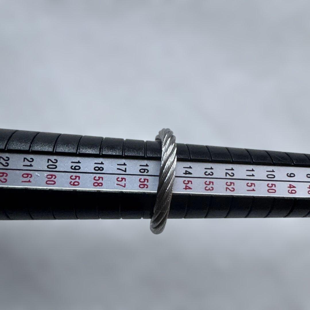 CHARRIOL Ring　シャリオールリング 指輪 ワイヤー　約15号