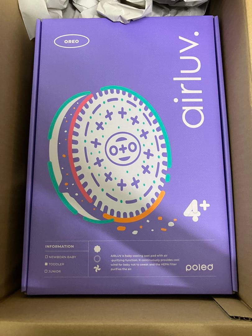 エアラブ4プラス オレオ モバイルバッテリー付