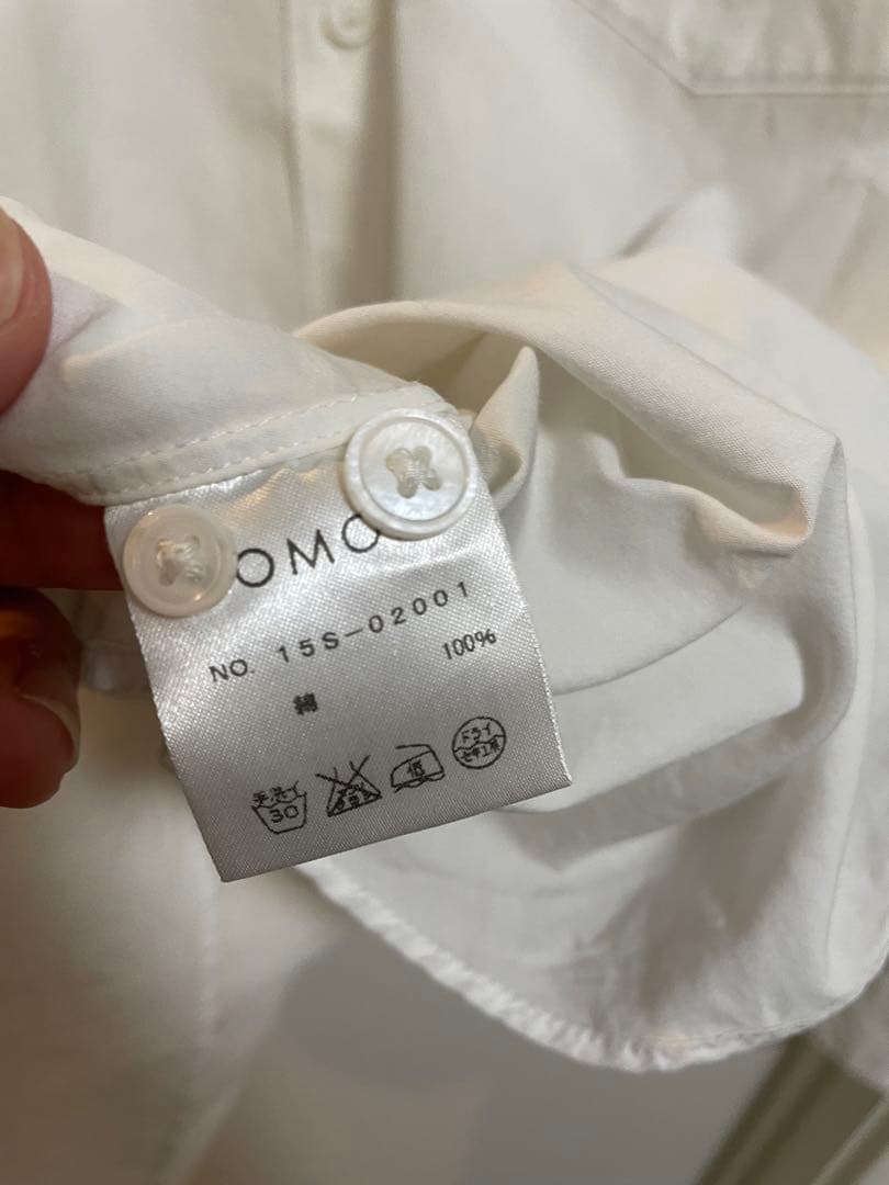 Comoli シャツ　サイズ3 15ss