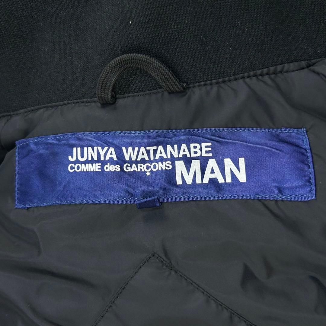 5658【人気レーベル】カナダグース×ジュンヤワタナベ☆ダウンジャケット ブラレ