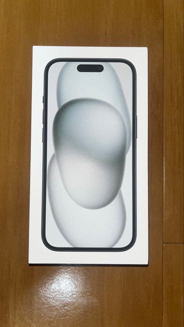 【新品未使用】Apple iPhone 15 ブラック 本体 128GB