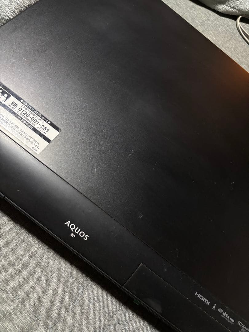 その他 SHARP AQUOS DVD BluRay