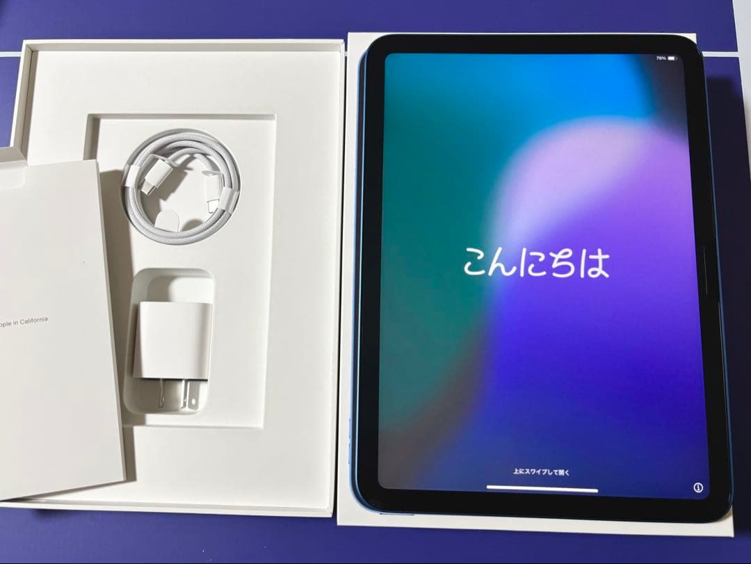 Apple iPad (A16) 11世代 Wi-Fi 256GB ブルー