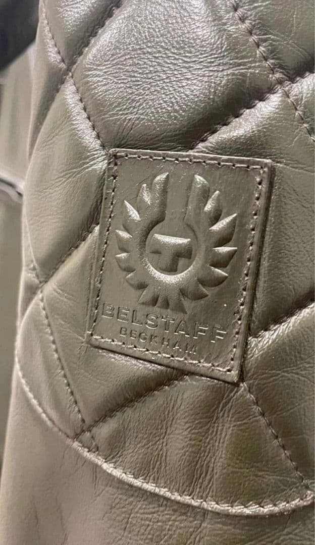 ベルスタッフスタナードレザージャケットベッカム. belstaff