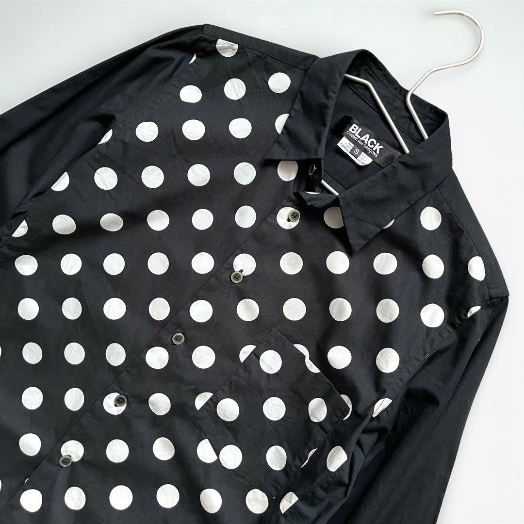 BLACK COMME des GARCONS ドットシャツ size S