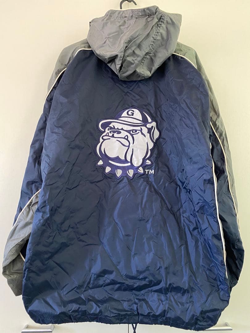 ETOWN ナイロンジャケット セットアップ　XL ネイビー/グレー