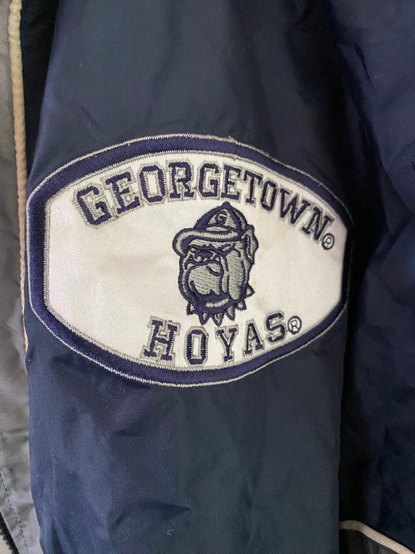 ETOWN ナイロンジャケット セットアップ　XL ネイビー/グレー