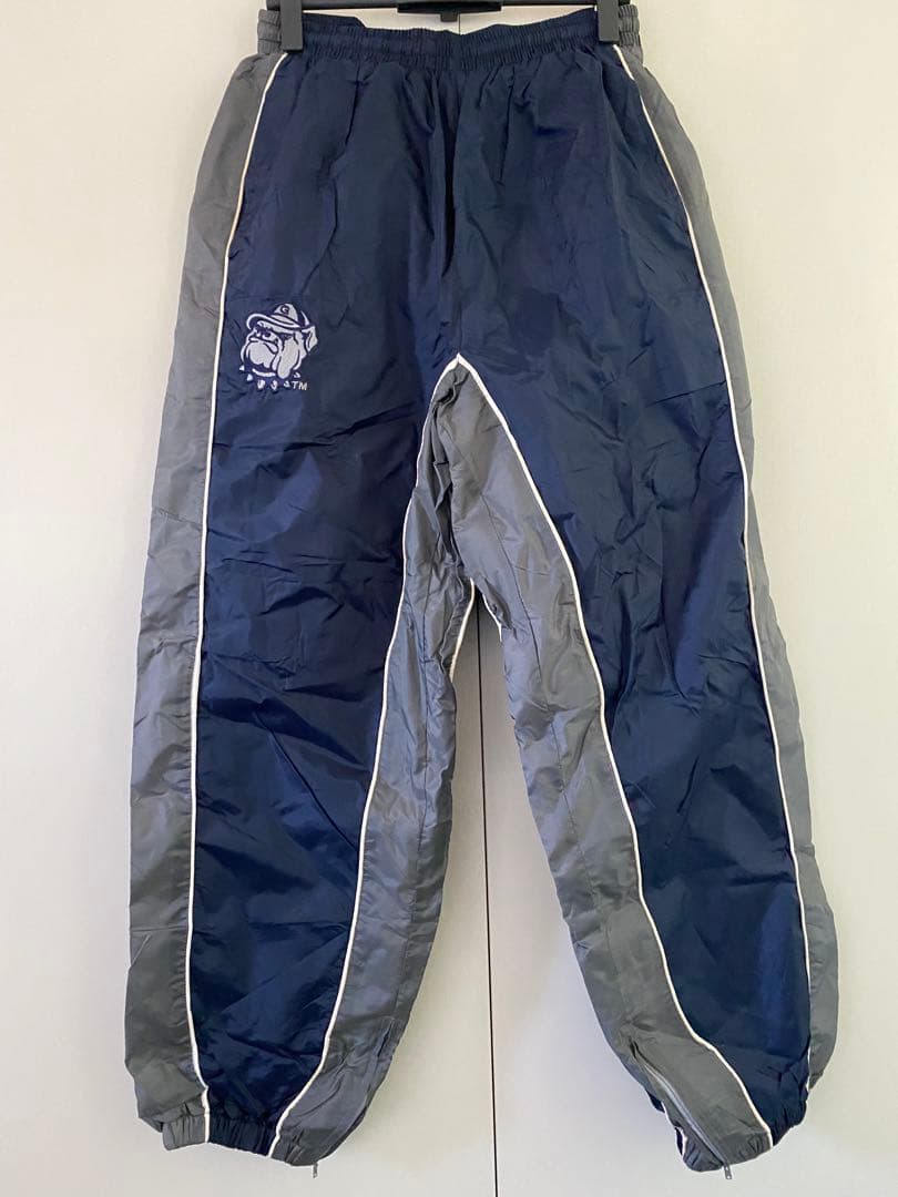 ETOWN ナイロンジャケット セットアップ　XL ネイビー/グレー