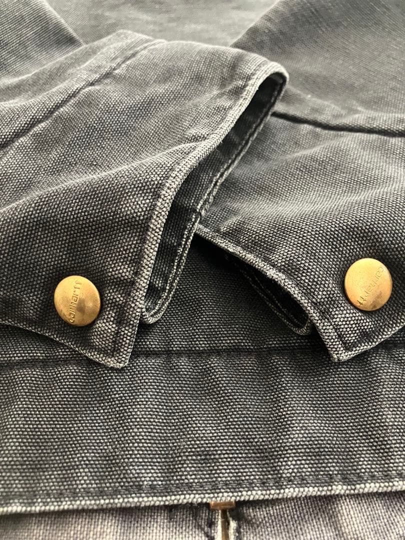 ✔️JB105 Carhartt 【M/40】 BLK デトロイトジャケット 黒