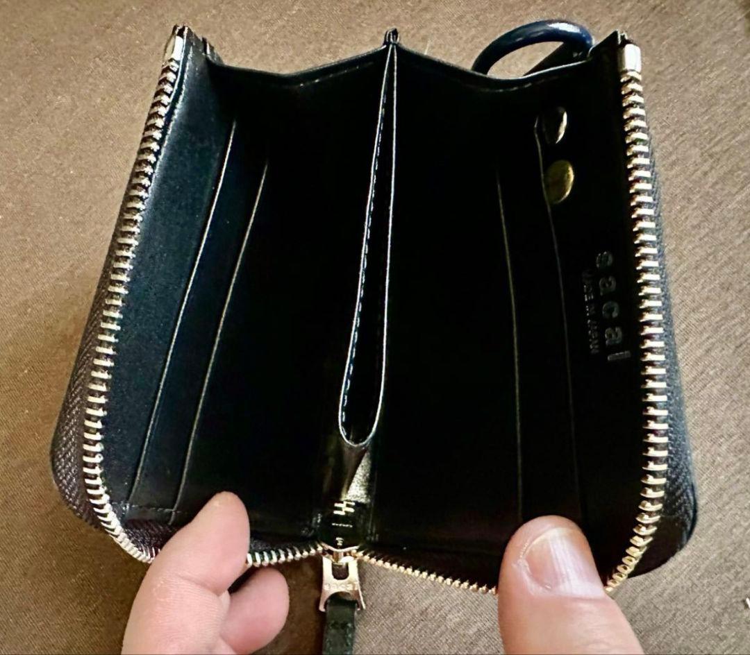 sacai PORTER Wallet ポーター レザー 財布 サカイ