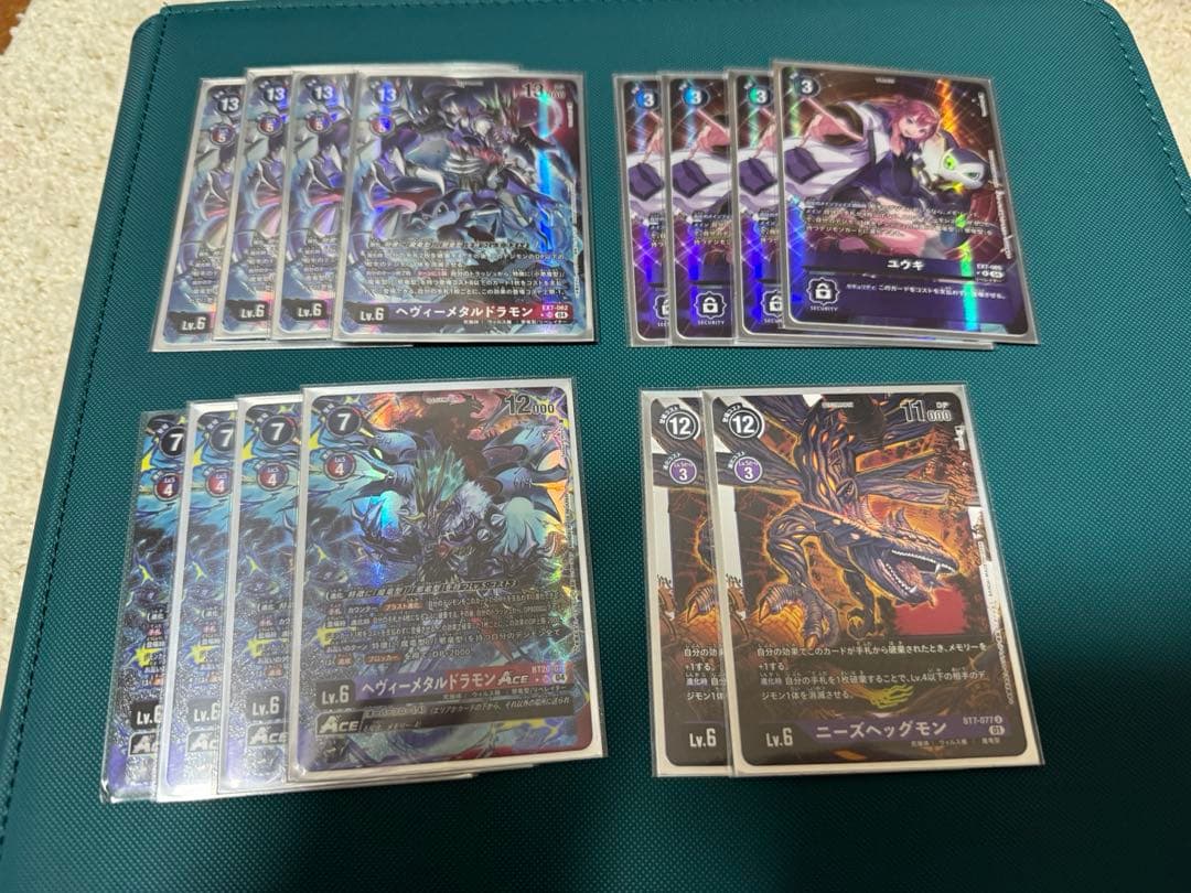 デジモンカード　ヘヴィーメタルドラモン　ユウキ　パラレル　セット