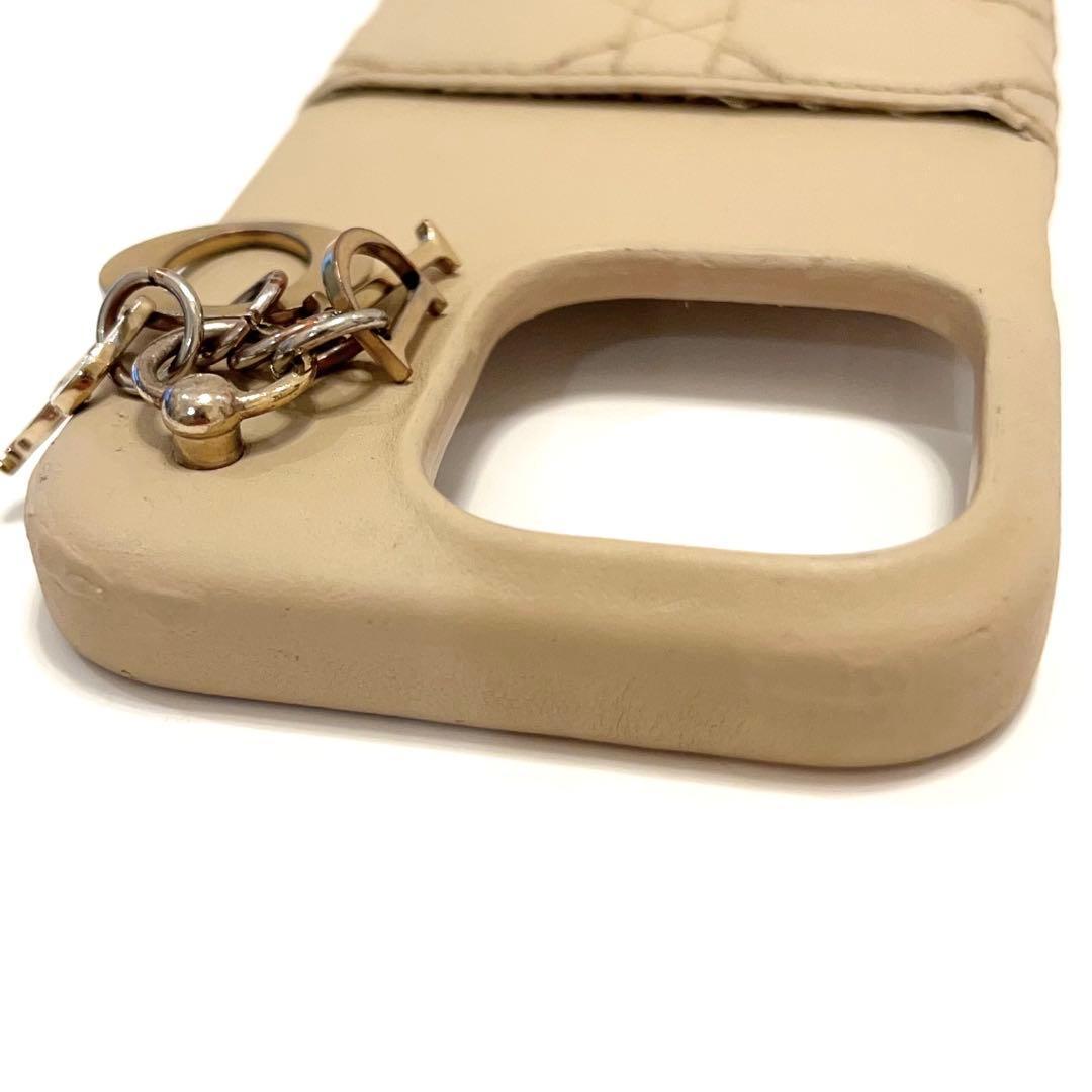 クリスチャンディオール iPhone16 Pro スマホ カナージュ ベージュ