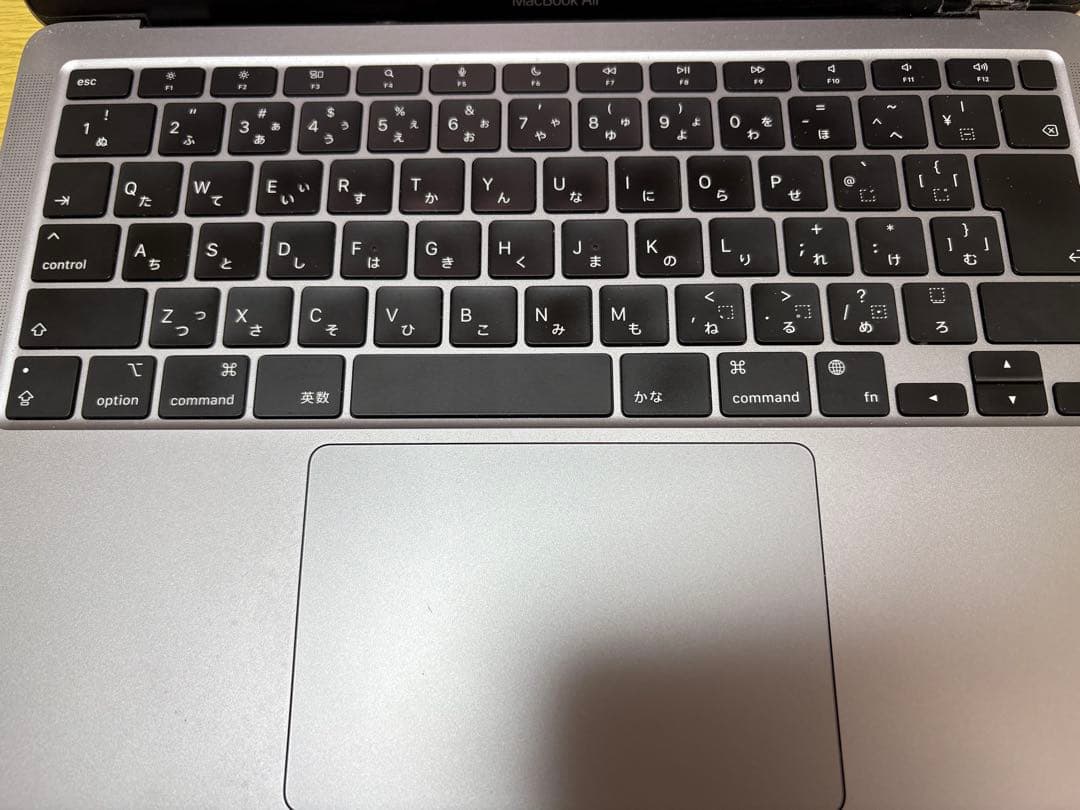 MacBook Air 13 インチ m1 2020 バッテリー92% 正常