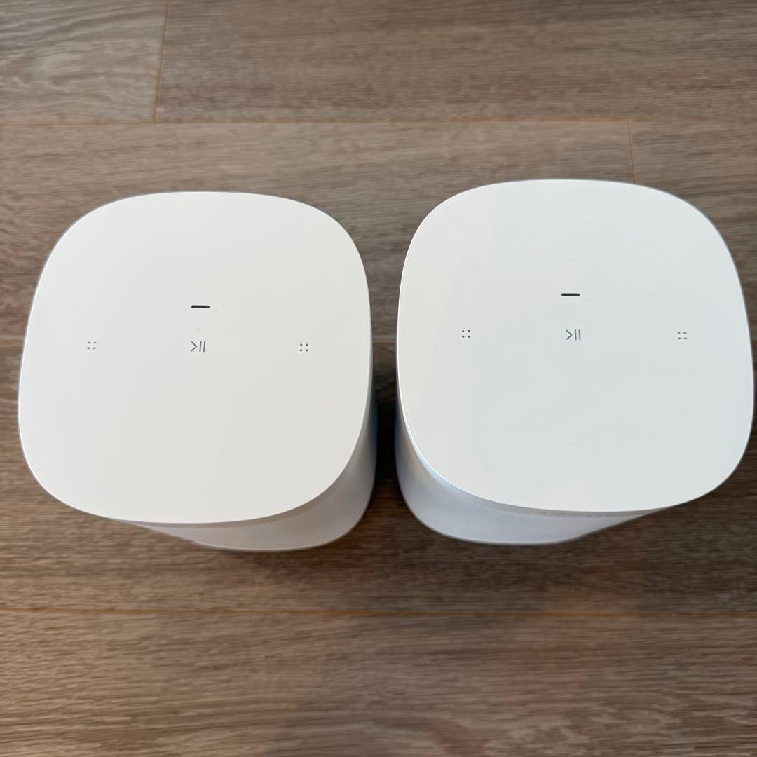 【極美品】Sonos ONE SLホワイト　2台
