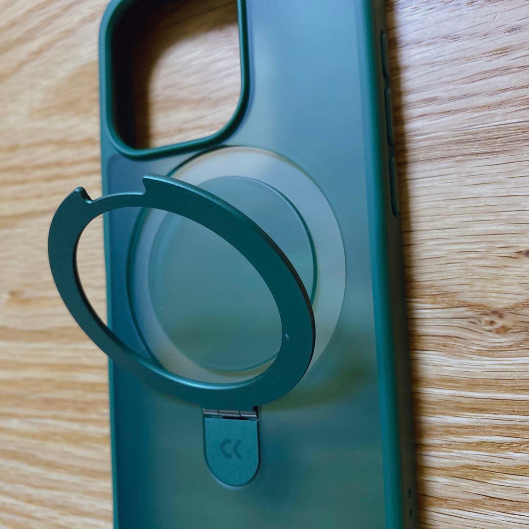 ✨残り１点✨ iPhone 15 Pro ケース　保護　カバー　グリーン　緑