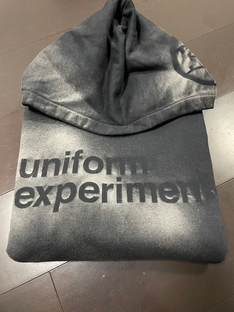 uniform experiment HOODIE フェード　フーディ　パーカー