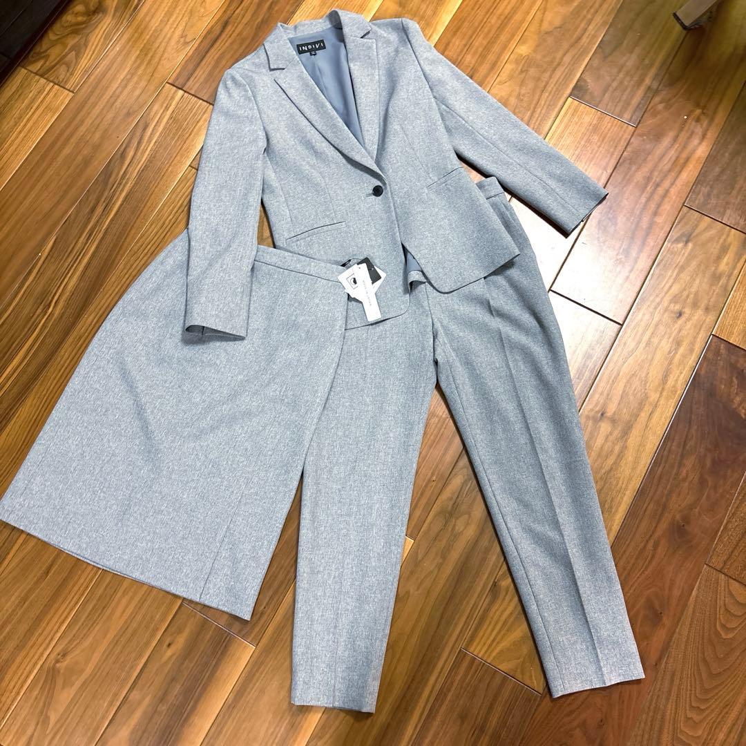 INDIVI スーツ ３点セット ジャケット パンツ スカート Sサイズ